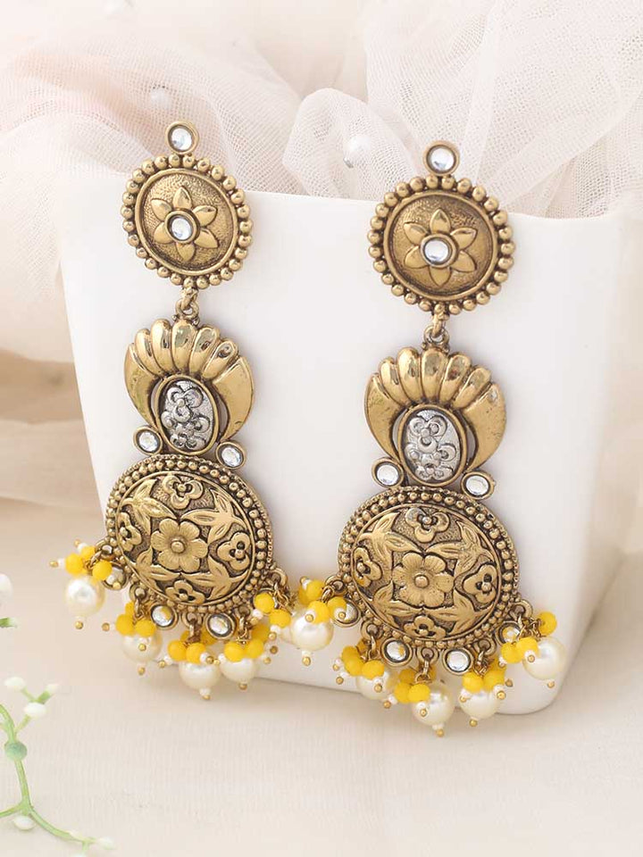 Lemon Heera Chandbalis