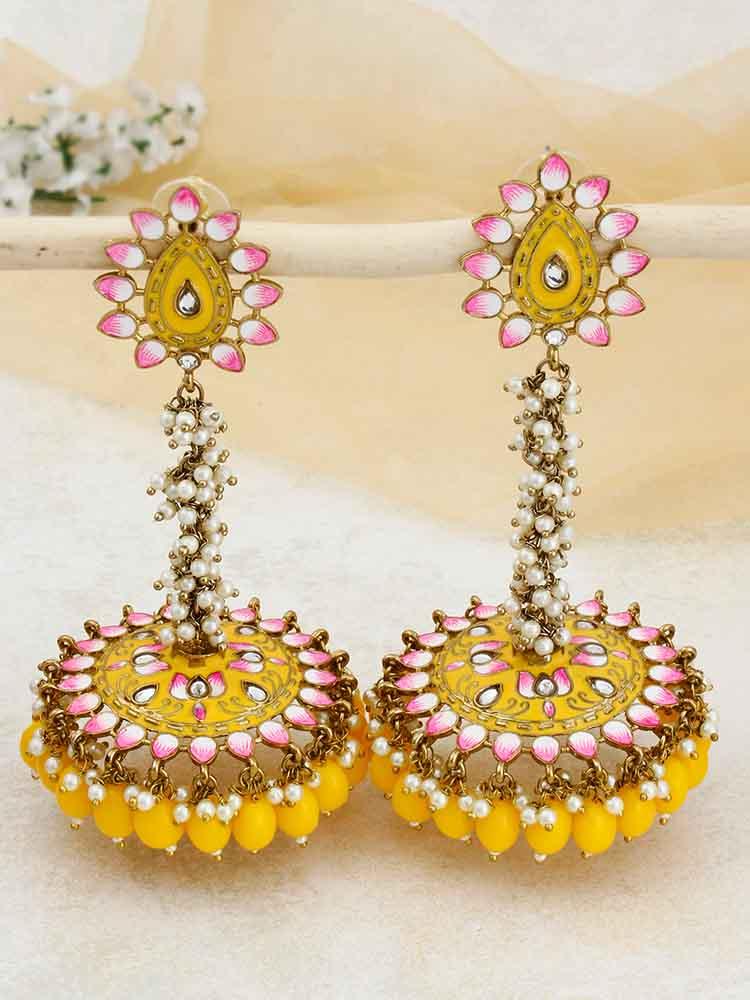 Lemon Jacki Jhumkis - Bling Bag