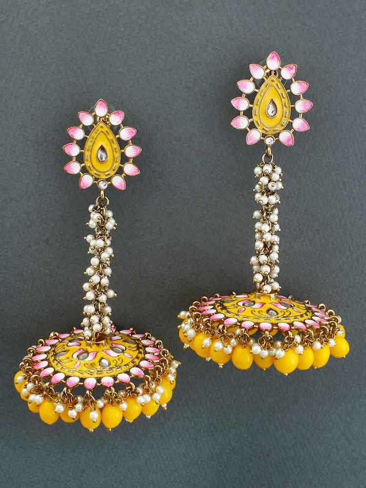 Lemon Jacki Jhumkis - Bling Bag