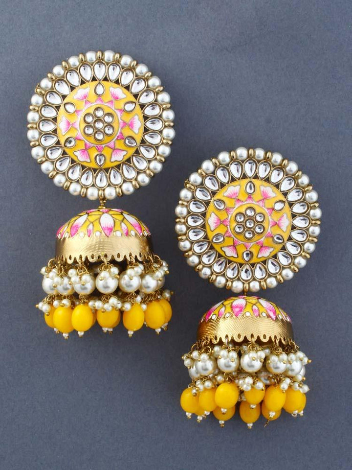 Lemon Kritika Jhumkis - Bling Bag