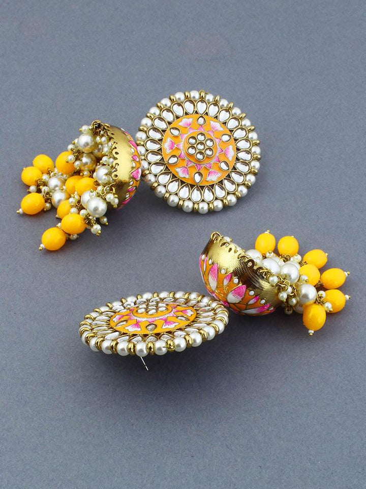 Lemon Kritika Jhumkis - Bling Bag