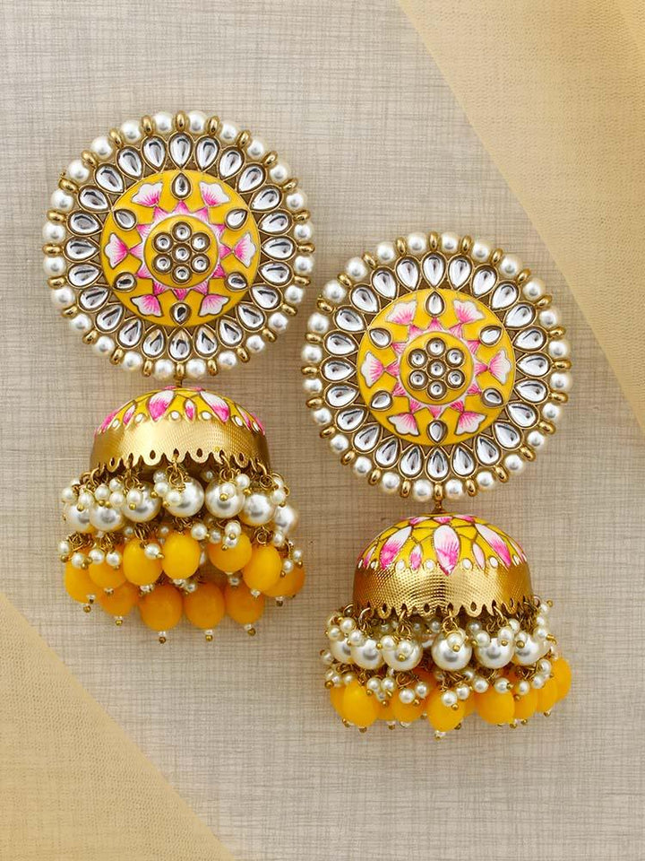 Lemon Kritika Jhumkis - Bling Bag