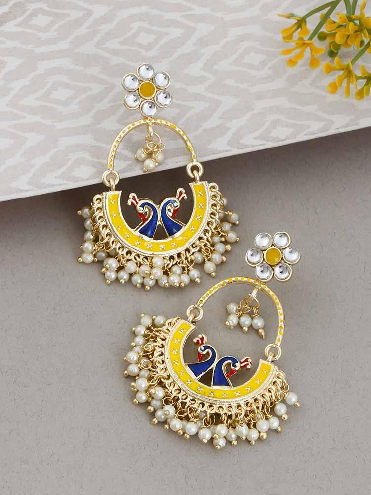 Lemon Nazam Chandbalis - Bling Bag