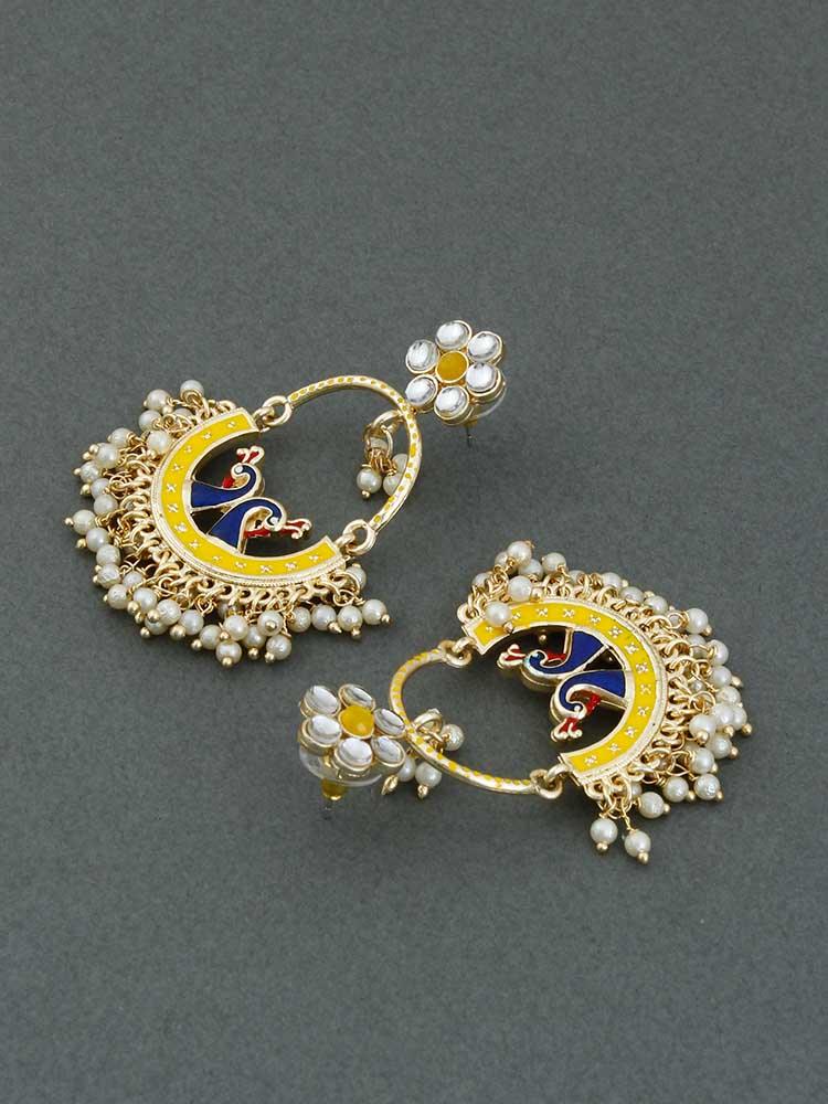 Lemon Nazam Chandbalis - Bling Bag