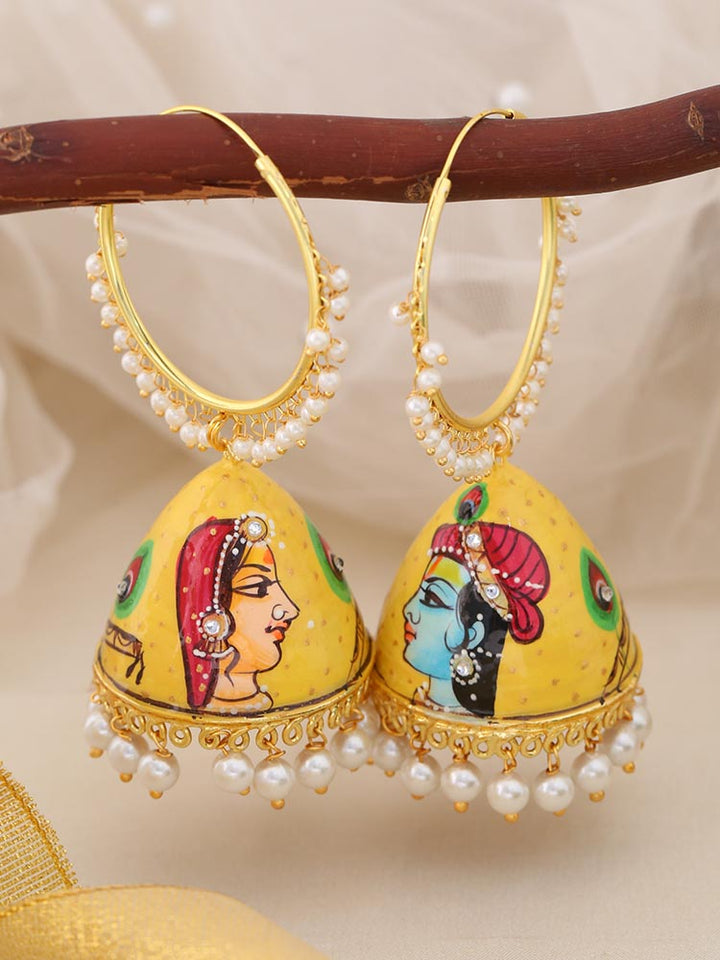 Lemon Neysa Jhumkis