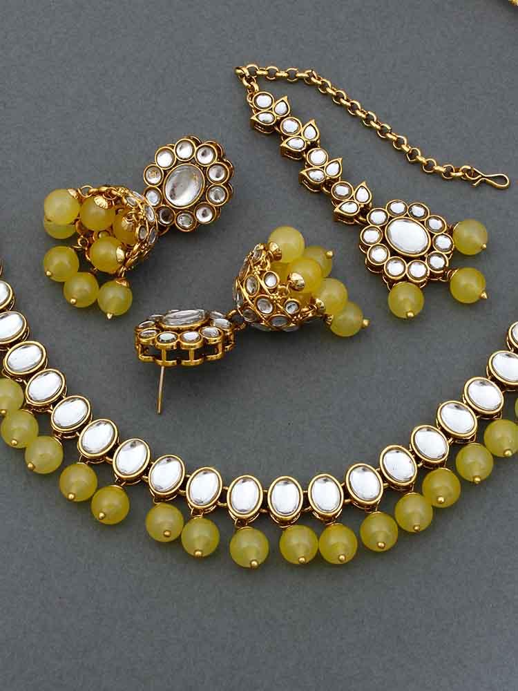 Lemon Rushika Jewellery set - Bling Bag