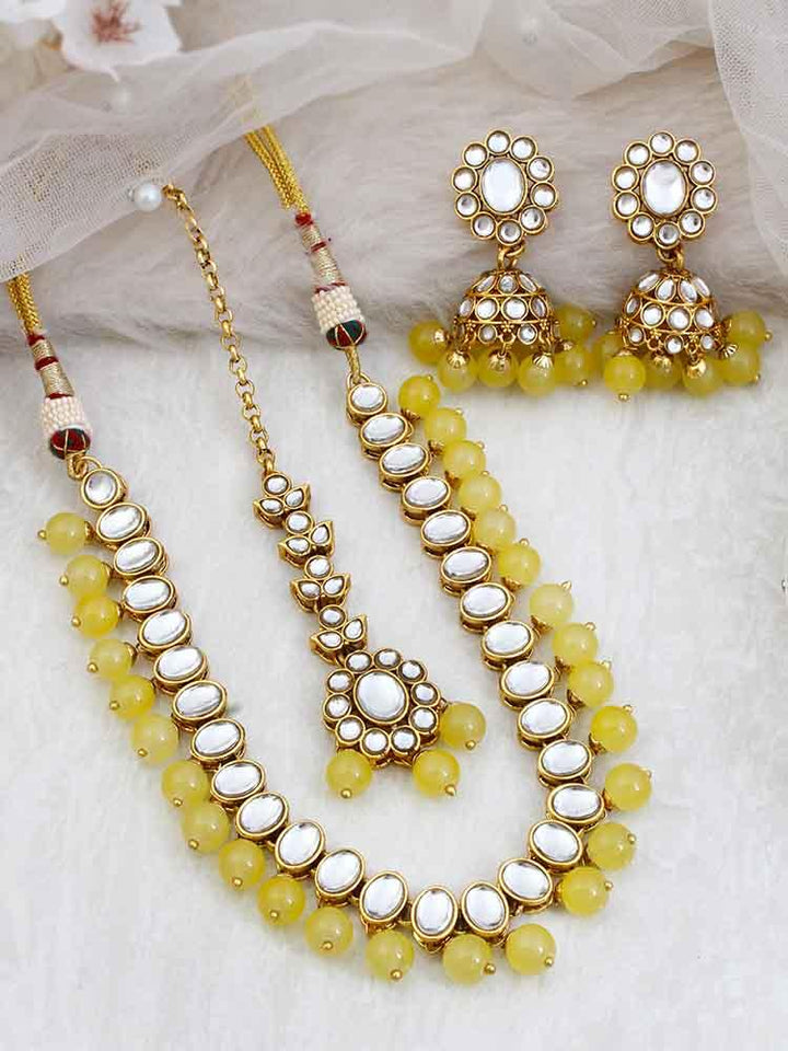 Lemon Rushika Jewellery set - Bling Bag