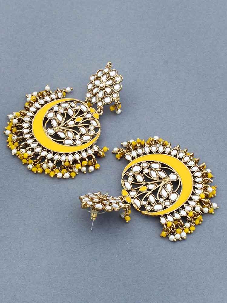 Lemon Sampada Chandbalis - Bling Bag