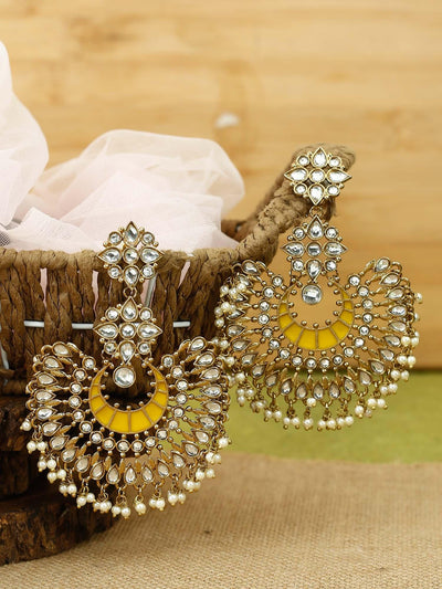 earrings - Bling Bag Lemon Chakra Designer Earrings