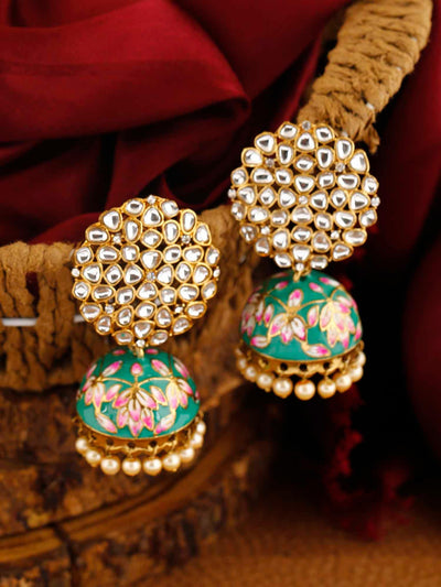 earrings - Bling Bag Rama Subhi Designer Jhumkis