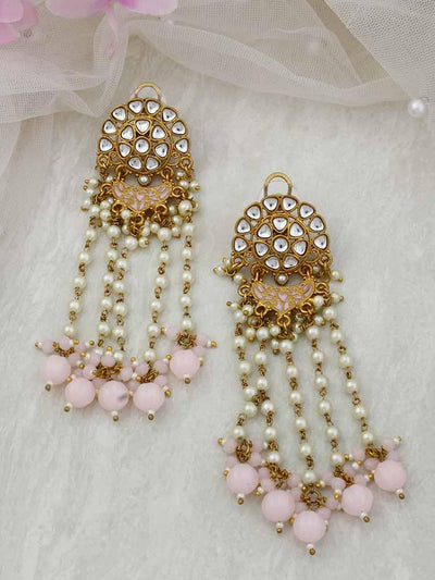 Lilac Anika Designer Earrings - Bling Bag