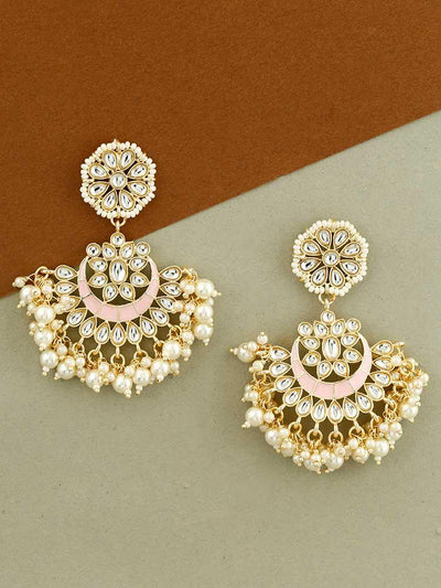 earrings - Bling Bag Lilac Bahari Designer Earrings