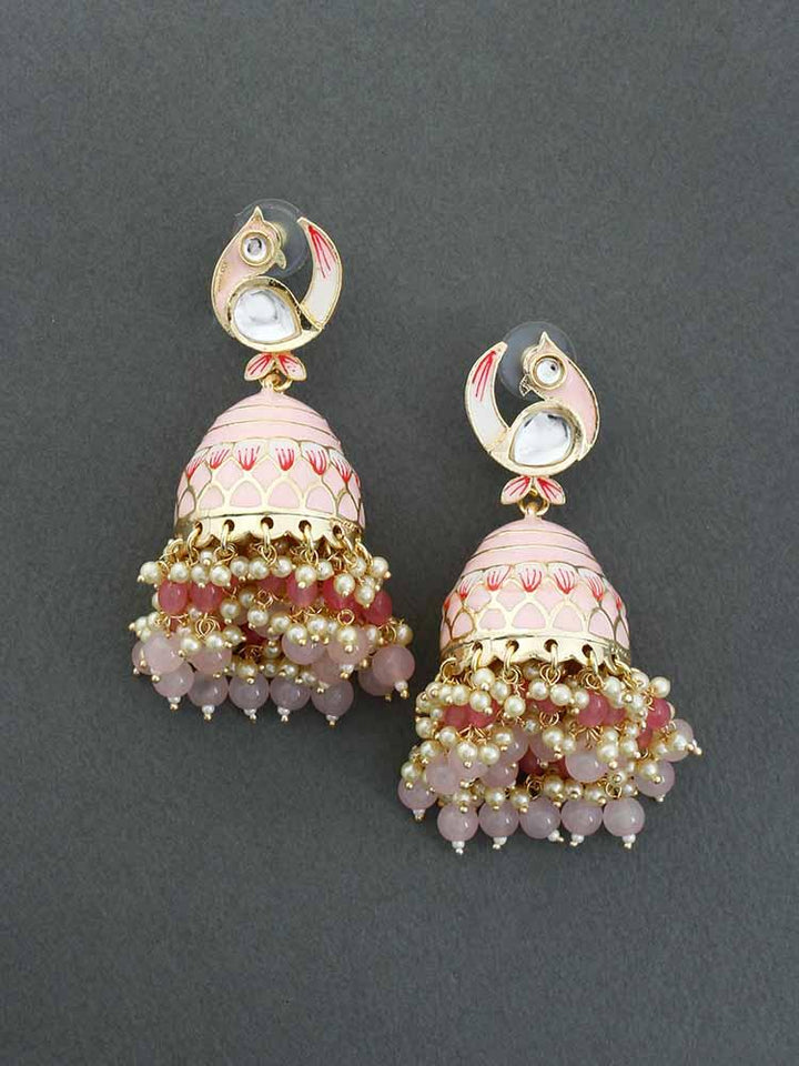 Lilac Kuku Jhumkis - Bling Bag