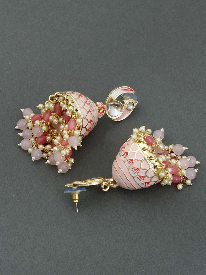 Lilac Kuku Jhumkis - Bling Bag