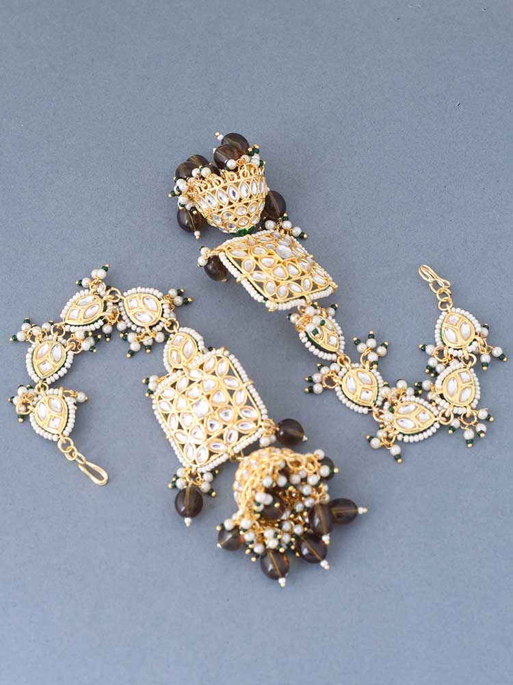 Olive Manasvi Sahara Jhumkis