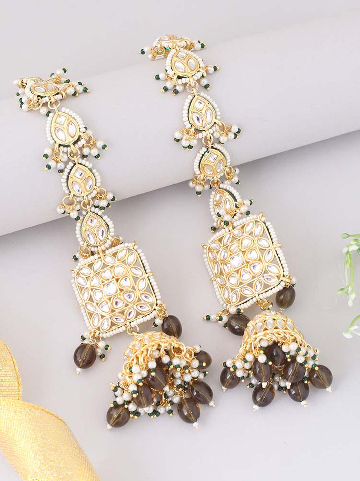 Olive Manasvi Sahara Jhumkis