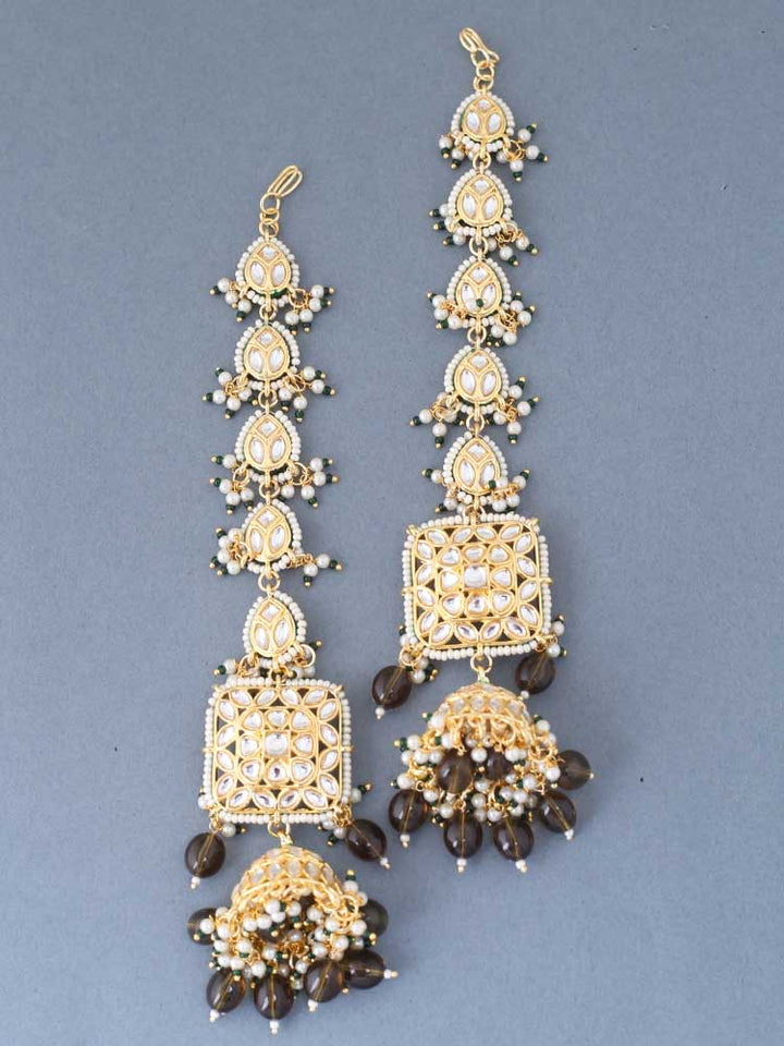 Olive Manasvi Sahara Jhumkis