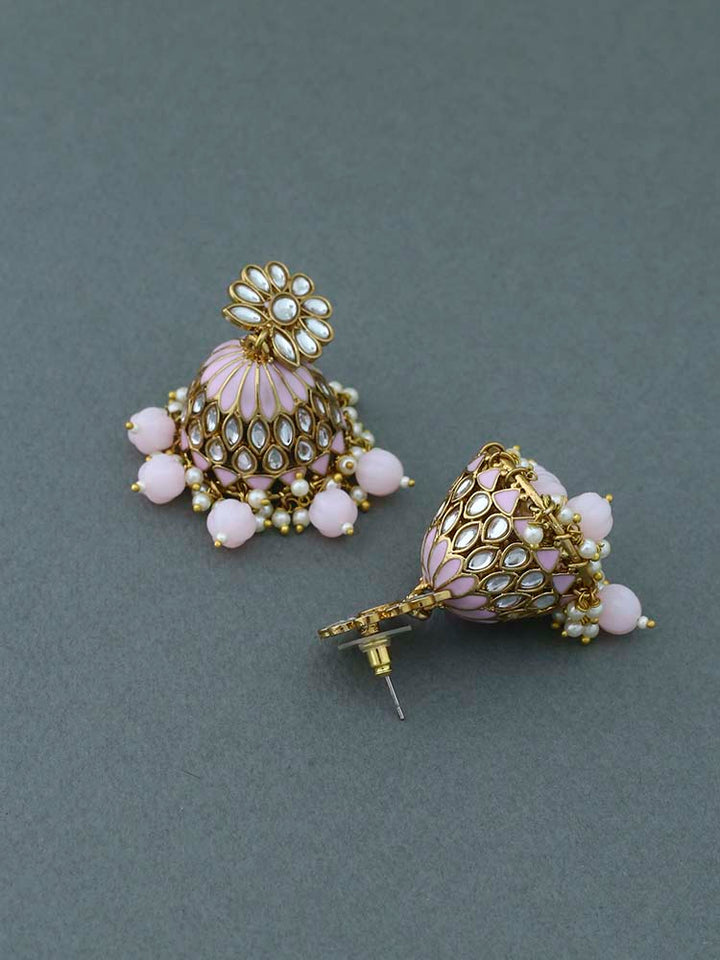 Lilac Manjira Jhumkis