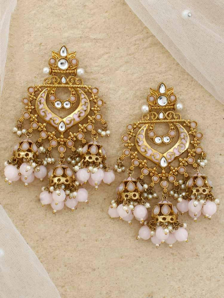 Lilac Nityanta Jhumkis - Bling Bag