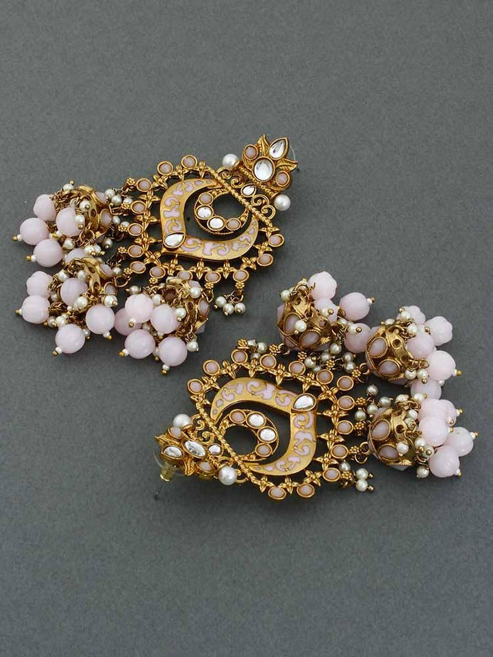 Lilac Nityanta Jhumkis - Bling Bag