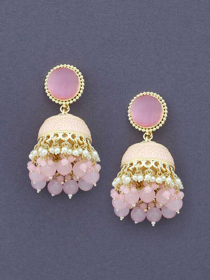 Lilac Soraya Jhumkis