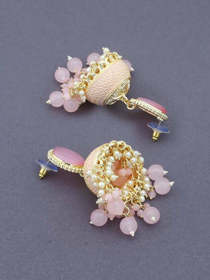 Lilac Soraya Jhumkis