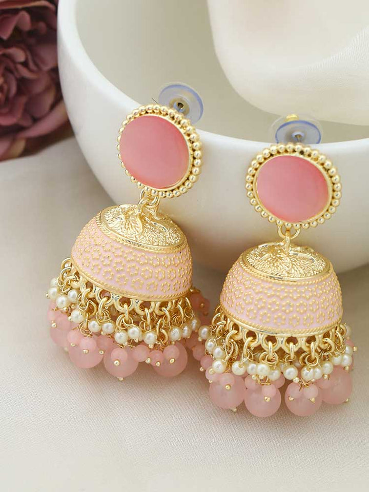 Lilac Soraya Jhumkis