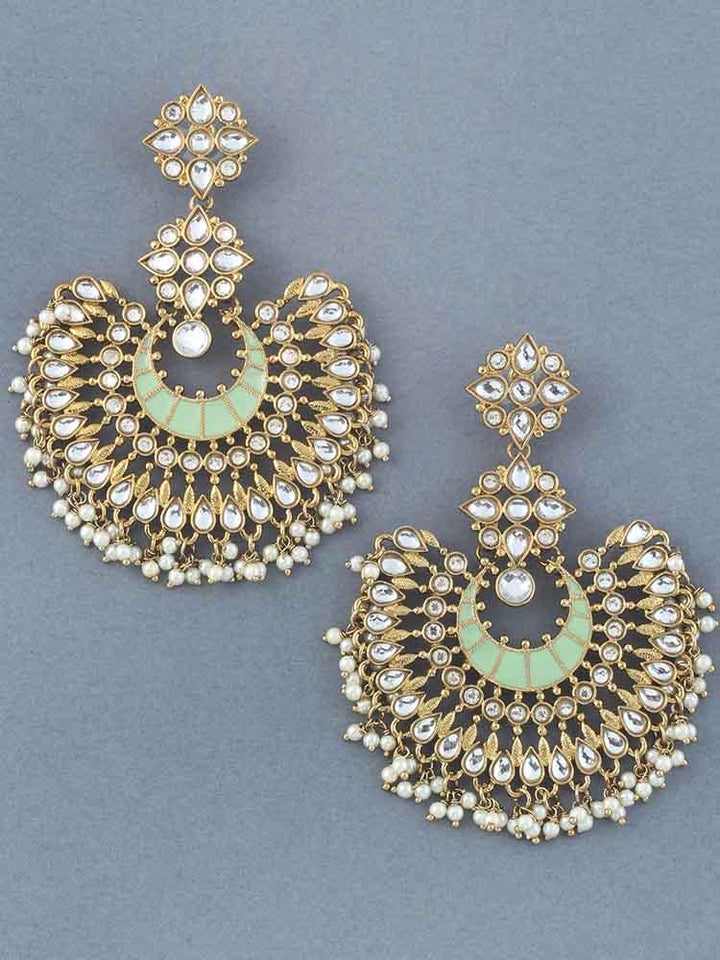 Mint Chakra Chandbalis - Bling Bag