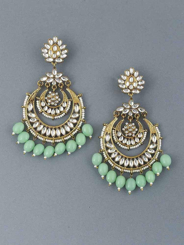 Mint Mumtaz Chandbalis - Bling Bag