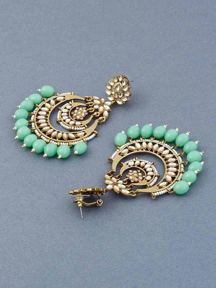 Mint Mumtaz Chandbalis - Bling Bag