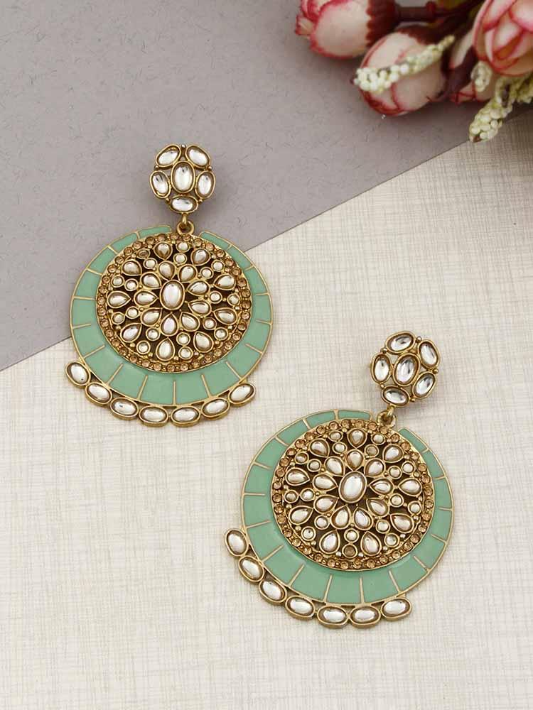 Mint Sameera Chandbalis - Bling Bag