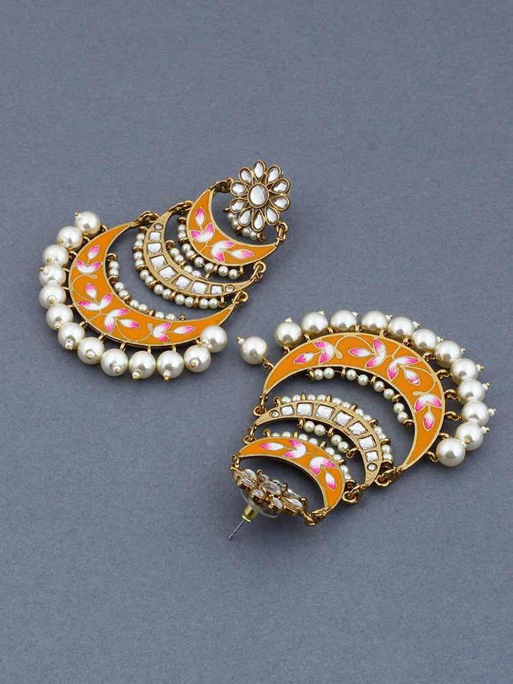 Mustard Chaand Chandbalis - Bling Bag