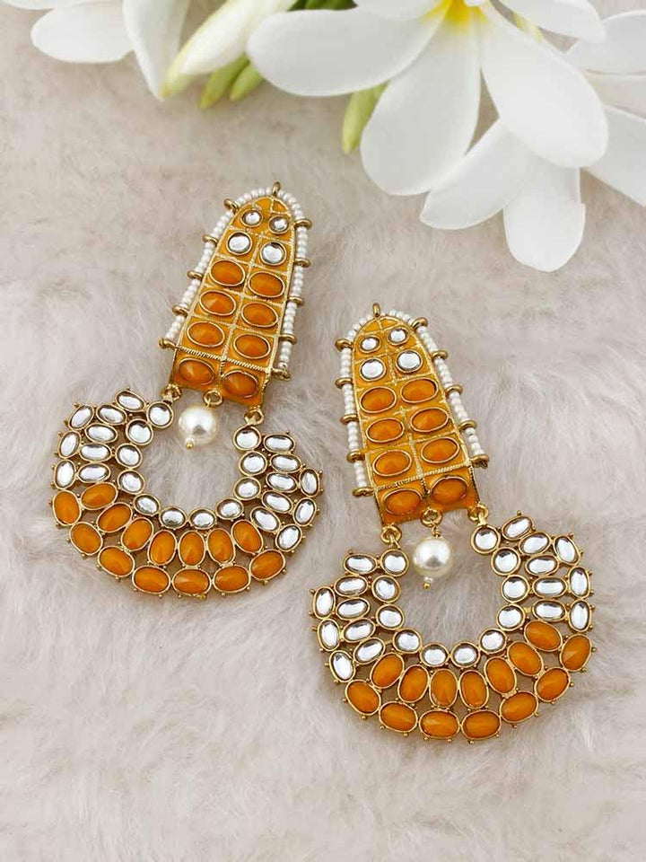 Mustard Daljit Chandbalis - Bling Bag