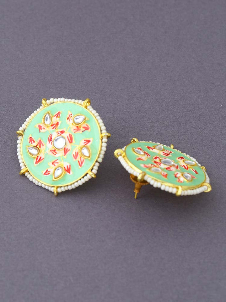 Mint Aatmir Earrings