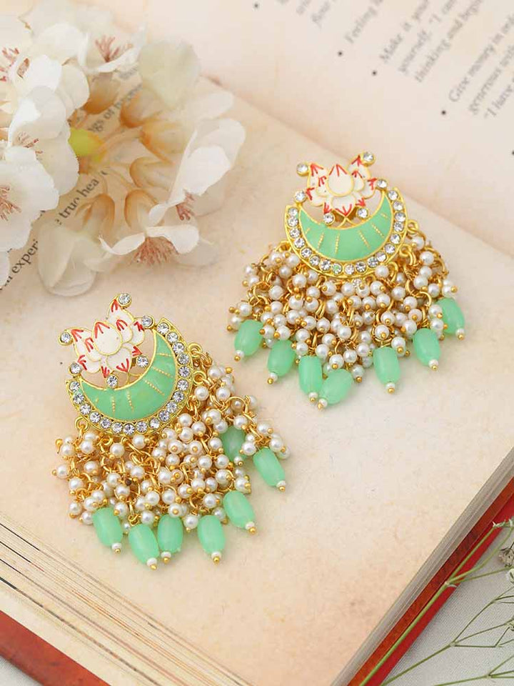 Mint Gazala Danglers