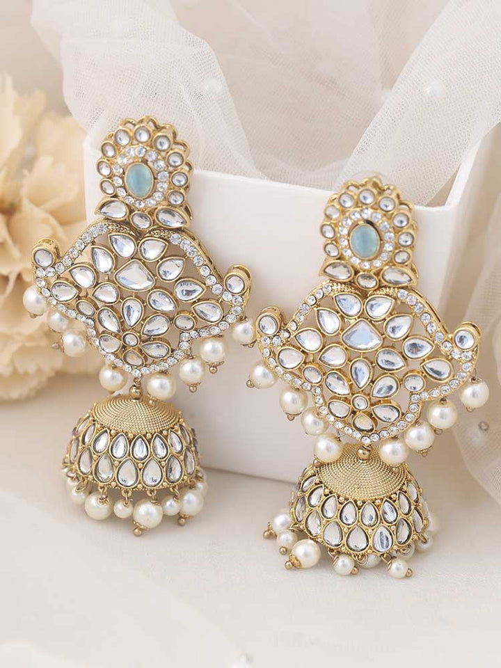 Mint Gurleen Jhumkis