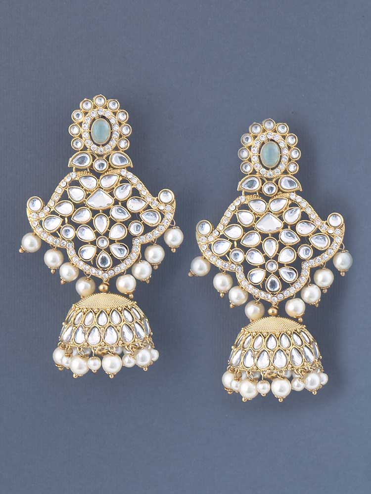 Mint Gurleen Jhumkis