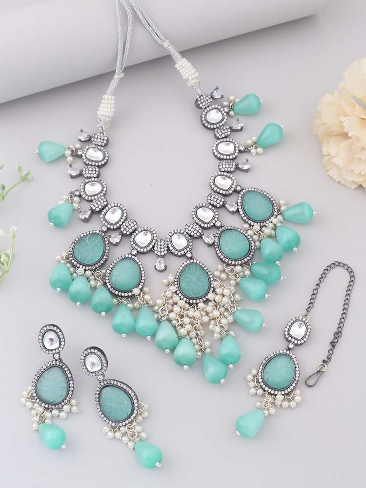 Mint Nazanin Jewellery Set