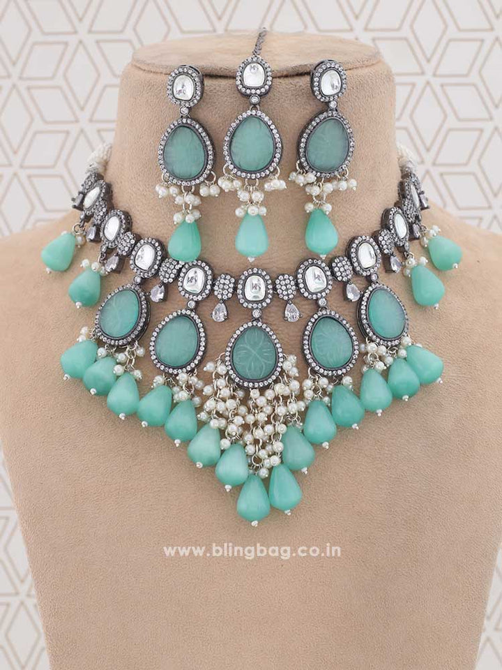 Mint Nazanin Jewellery Set