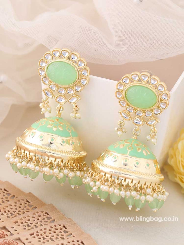 Mint Richa Jhumkis