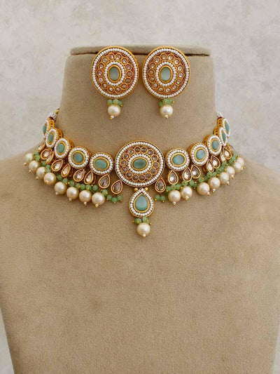 Mint Shobha Jewellery Set - Bling Bag