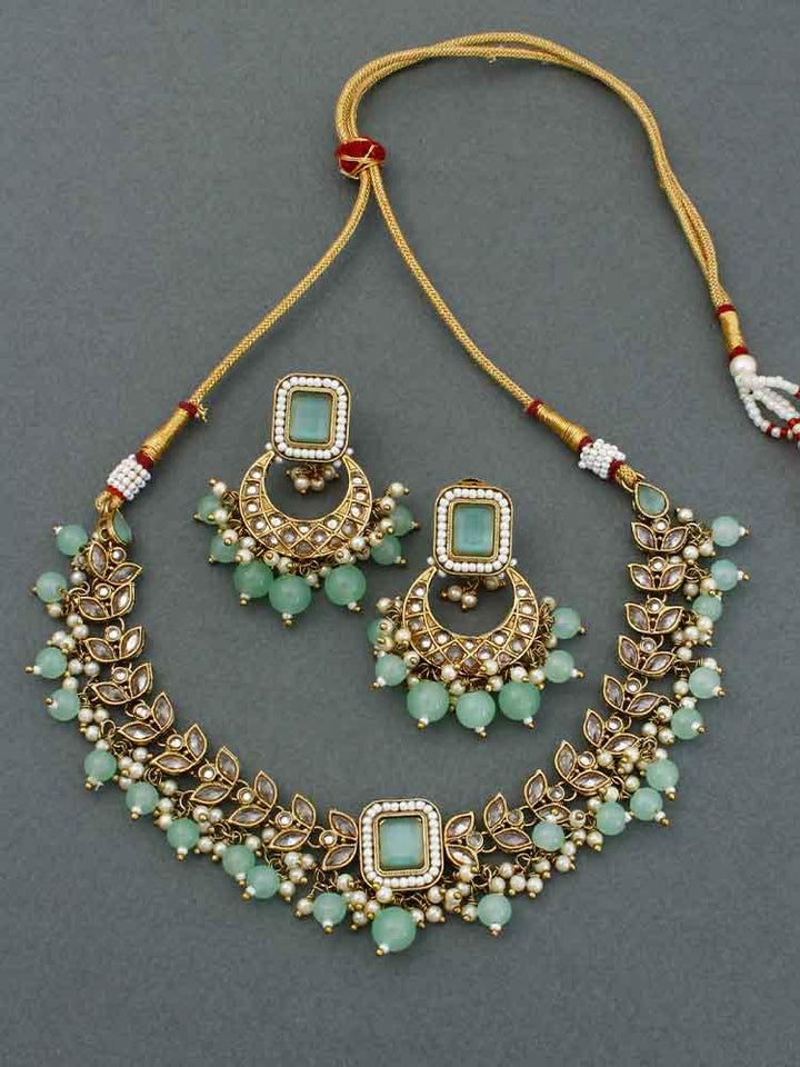 Mint Sonali jewellery Set - Bling Bag