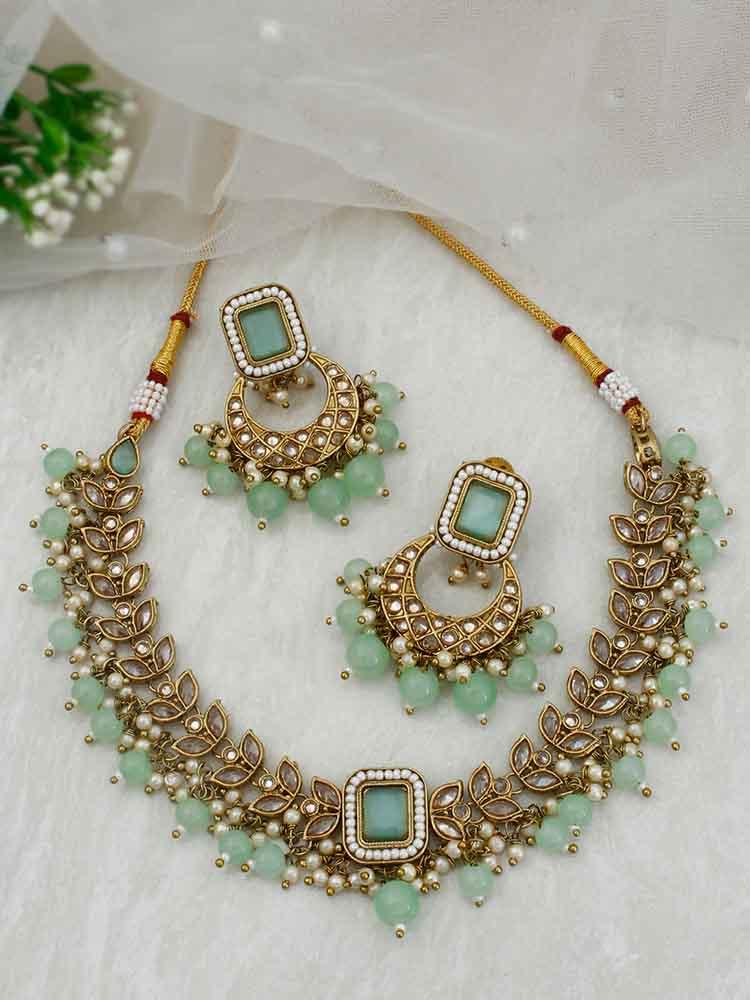 Mint Sonali jewellery Set - Bling Bag