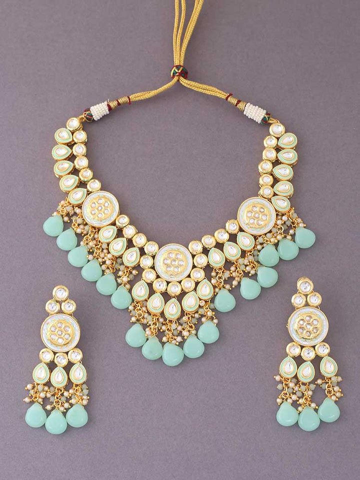 Mint Usharvi Jewellery Set