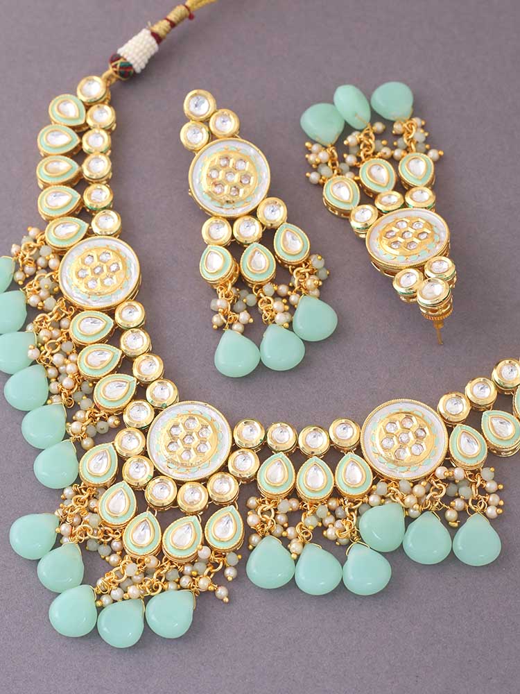Mint Usharvi Jewellery Set