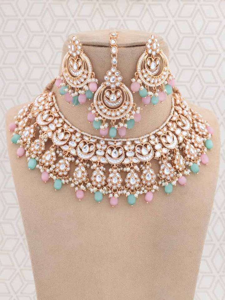 Multicolor Chanchala Jewellery Set