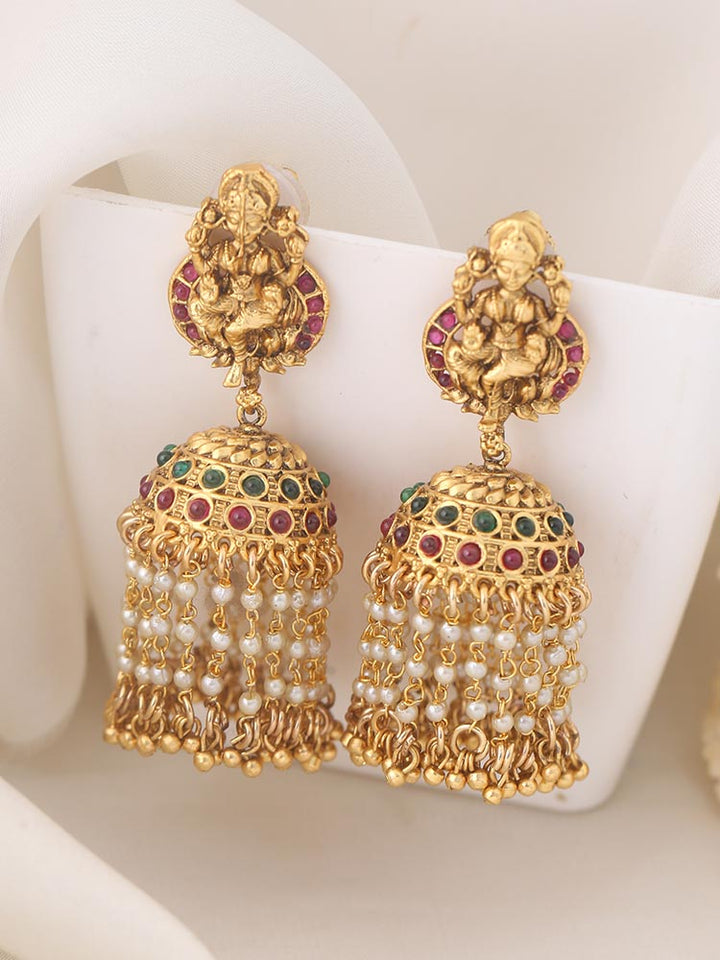 Multicolor Karshini Jhumkis