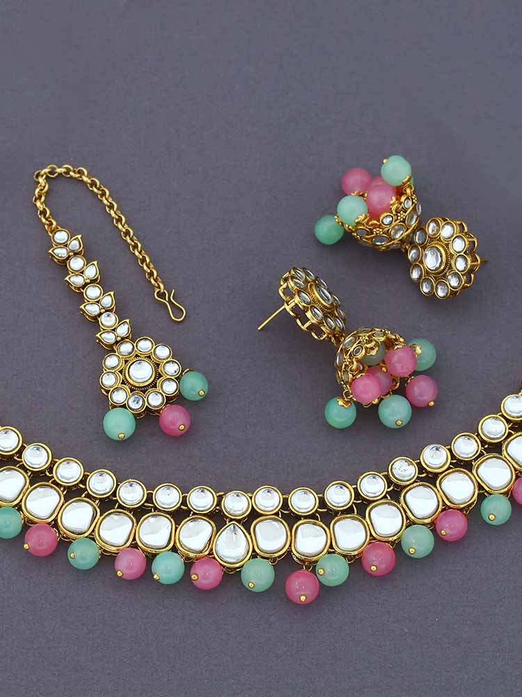 Multicolor Rohini Jewellery Set
