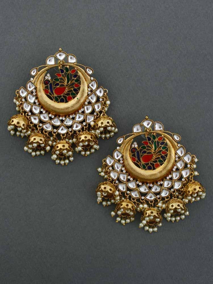 Golden Tazmeen Jhumkis - Bling Bag