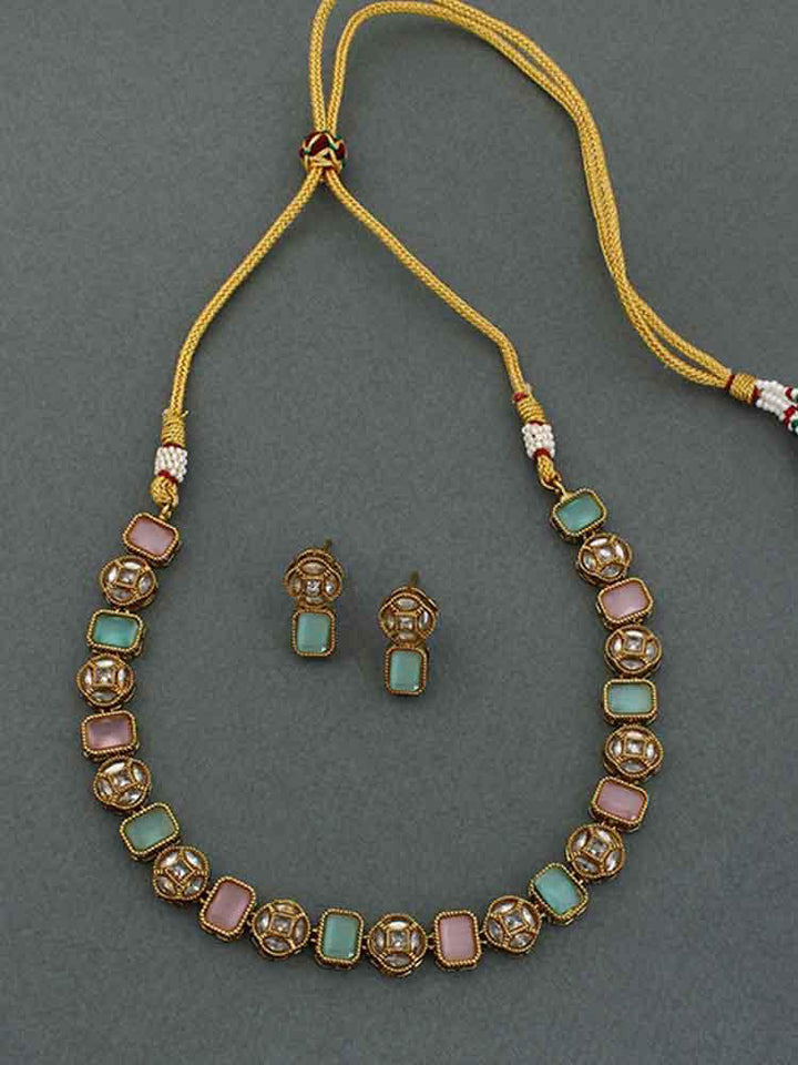 Multicolor Rupam Jewellery Set